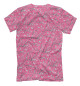 Мужская футболка Розовые растения