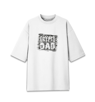 Мужская футболка оверсайз Crypto Dad