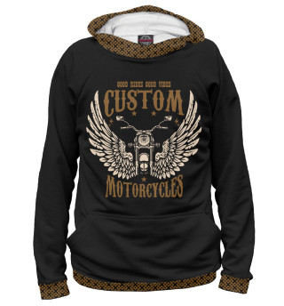 Худи для девочки Custom Motorcycles