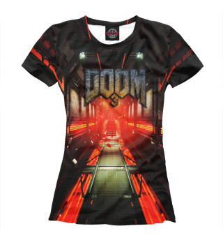 Футболка для девочек Doom 3