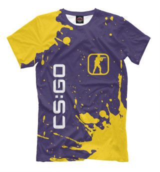 Мужская футболка CSGO - Брызги