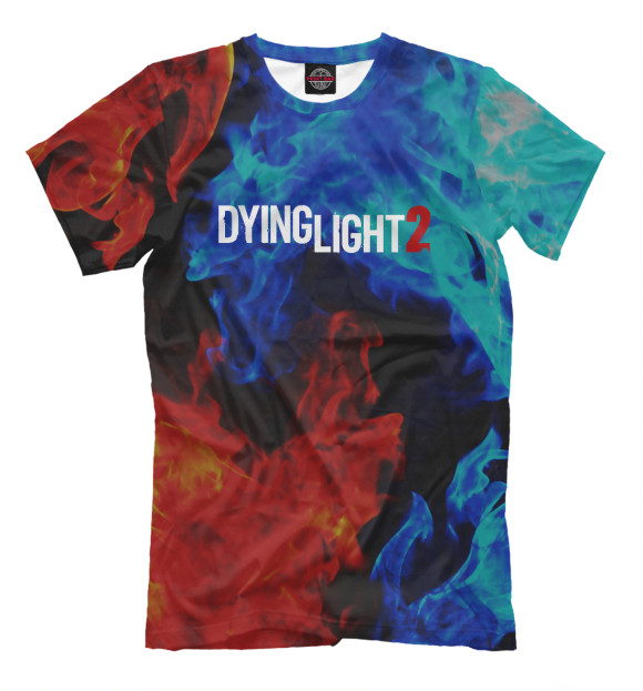 Мужская футболка с изображением Dying Light 2 цвета Белый