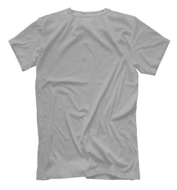 Мужская футболка с изображением Покрашено цвета Белый