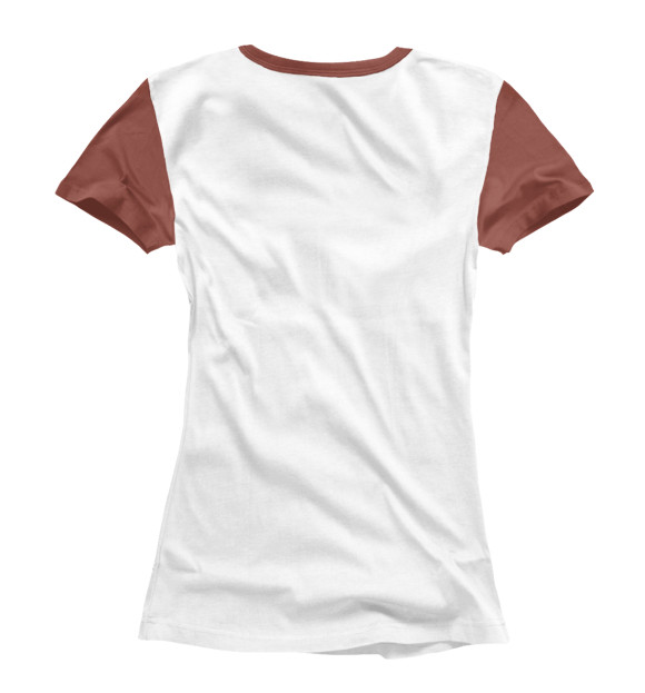 Женская футболка с изображением Электрофикация цвета Белый