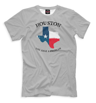 Мужская футболка Houston, you have a problem