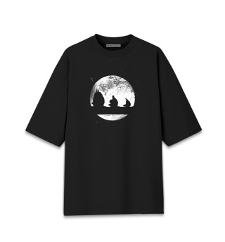 Мужская футболка оверсайз Planet Totoro