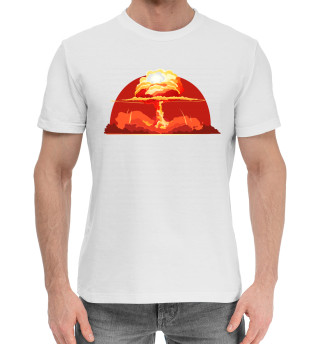 Хлопковая футболка для мальчиков Ядерный гриб