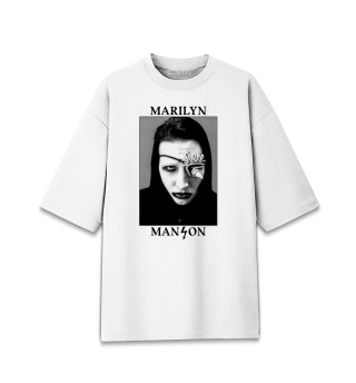 Мужская футболка оверсайз Marilyn Manson Antichrist