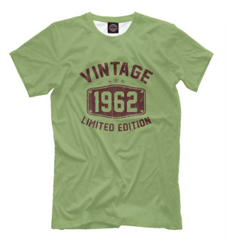 Мужская футболка Vintage 1962 Limited Editio