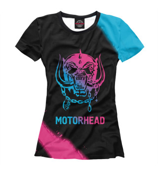 Футболка для девочек Motorhead Neon Gradient (colors)