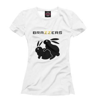 Женская футболка Brazzers