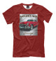 Мужская футболка Ретро автомобиль Hudson Hornet