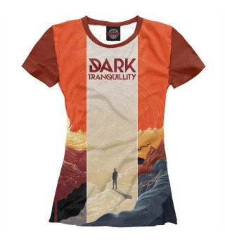 Женская футболка Dark tranquillity-