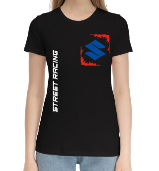 Хлопковая футболка для девочек Сузуки - Racing