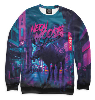Свитшот для девочек Neon moose