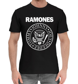 Хлопковая футболка для мальчиков Ramones эмблема
