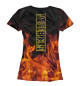 Женская футболка Огненная Печать Велеса