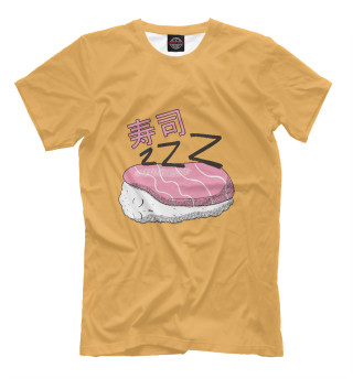Мужская футболка Спящие суши