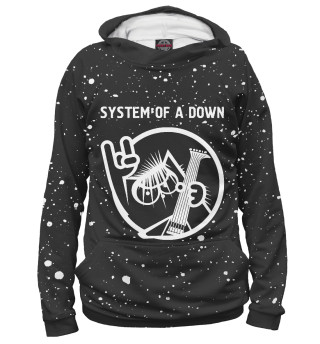 Худи для девочки System of a Down + Кот