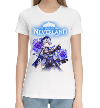 Хлопковая футболка для девочек The Legend of Neverland