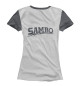 Женская футболка Самбо - Character and discipline
