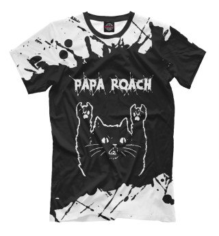 Футболка для мальчиков Papa Roach | Рок Кот