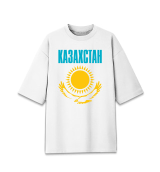Мужская футболка оверсайз Казахстан
