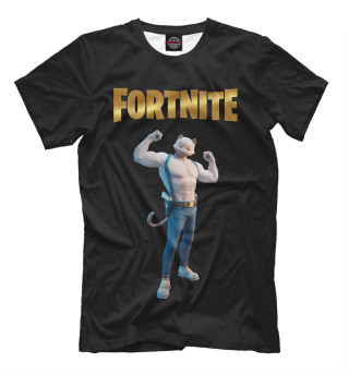 Мужская футболка Meowcles Fortnite 2