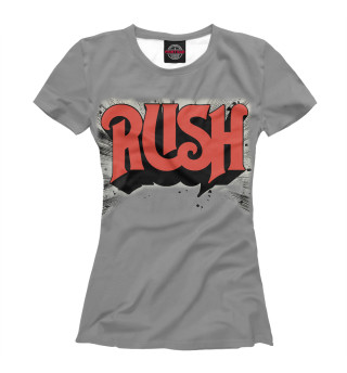 Женская футболка Rush