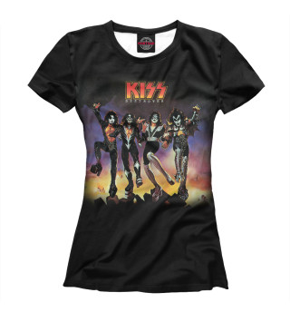 Женская футболка Kiss - Destroyer