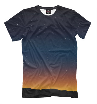 Мужская футболка Звездная заря