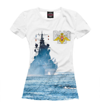 Женская футболка Военно Морской Флот