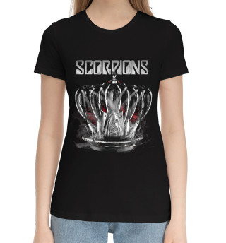 Хлопковая футболка для девочек Scorpions