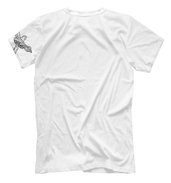 Мужская футболка с изображением Banshee StarCraft II цвета Белый