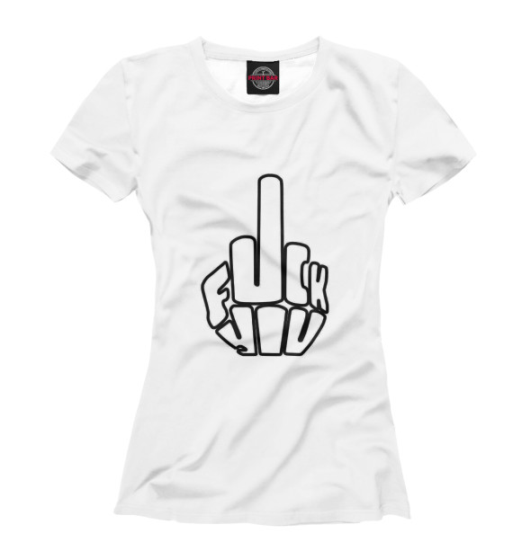 Женская футболка с изображением TechnoBuzz цвета Белый