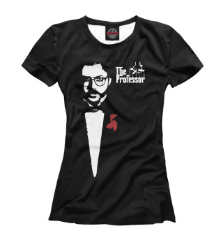 Женская футболка The Professor