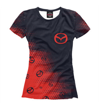 Женская футболка Mazda / Мазда