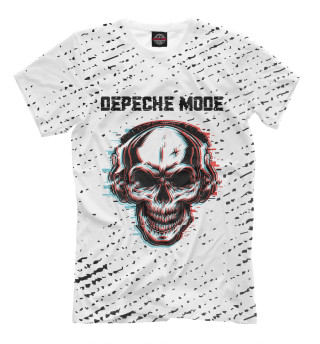 Мужская футболка Depeche Mode + Череп