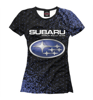 Женская футболка Subaru Racing | Арт