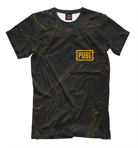 Мужская футболка с изображением PUBG / (Пабг) цвета Белый