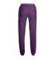 Женские спортивные штаны Геометрические фигуры на фиолетовом
