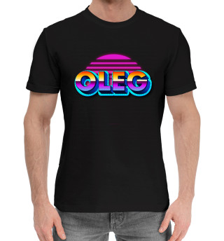 Мужская хлопковая футболка Oleg