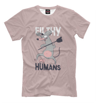 Мужская футболка Filthy humans