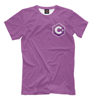 Мужская футболка C Sharp Logo