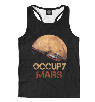 Мужская майка-борцовка Occupy Mars