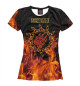 Женская футболка Огненная Печать Велеса
