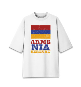 Мужская футболка оверсайз Ереван - Армения