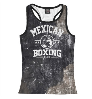 Женская майка-борцовка Mexican Boxing Club