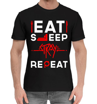 Хлопковая футболка для мальчиков Stray Routine