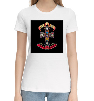 Хлопковая футболка для девочек Guns N’ Roses